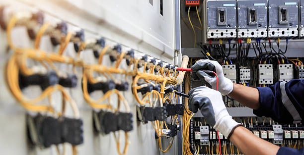 Professional Electrician technician working in South Russell, OH
